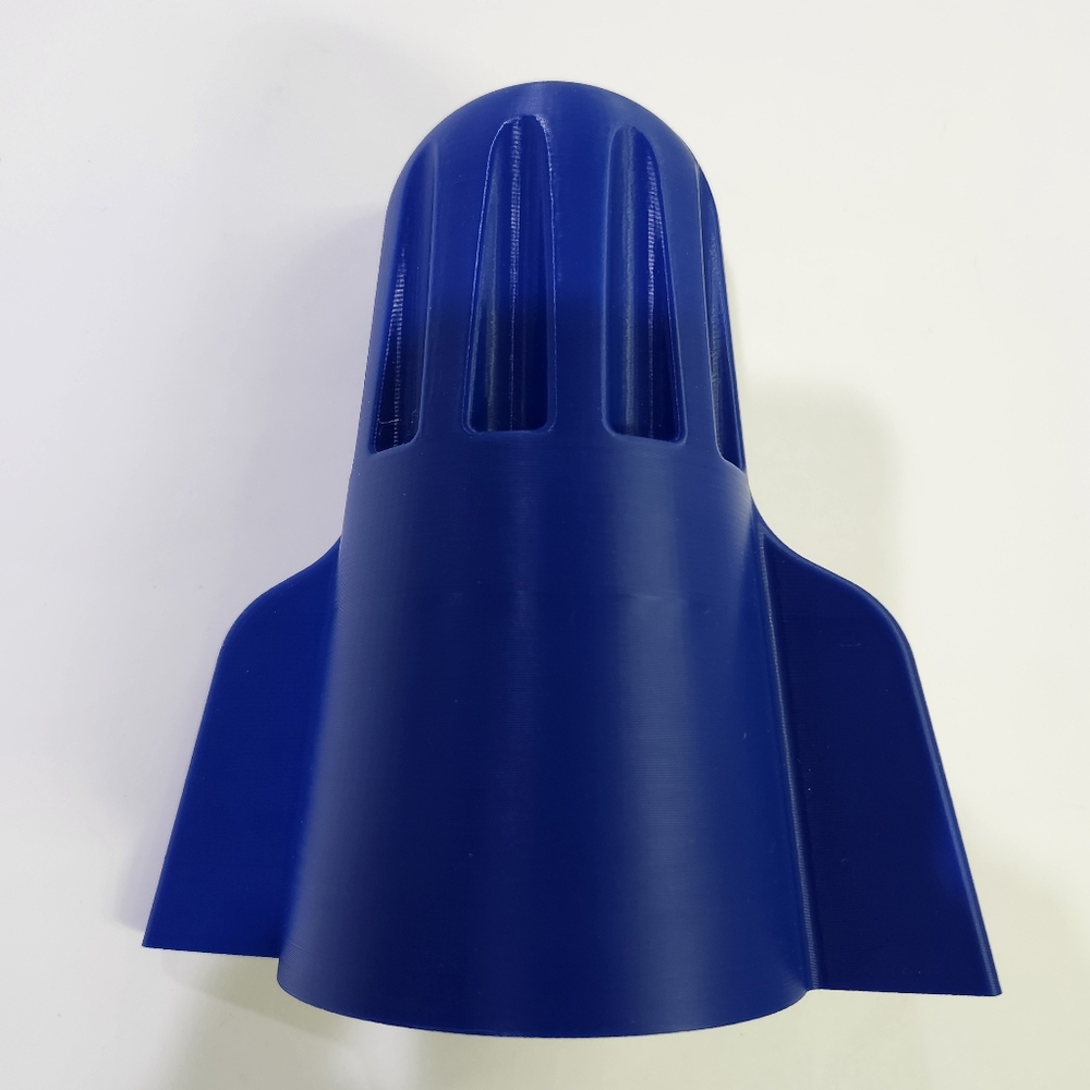 6.25" Tall Blue 3D Printed Wire Nut